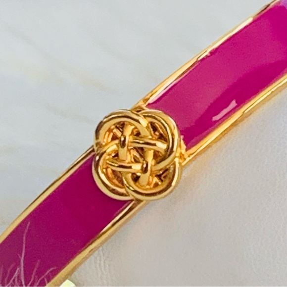 Stella and Dot Enamel Bangles (3) Elenor and Celtic Knot in Orange and P… - Picture 14 of 15